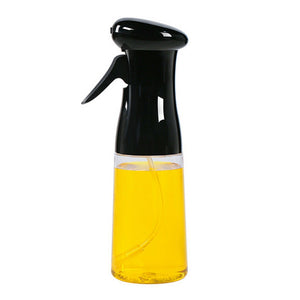 Garrafa de 210 ML com spray para borrifar azeite no churrasco, vinagre ou azeite na salada.