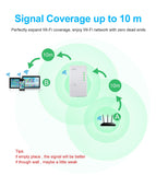 Repetidor de sinal de wifi, sem fio, 300mbps, amplificador e extensor de sinal de red