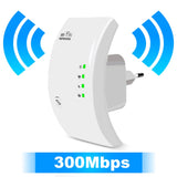 Repetidor de sinal de wifi, sem fio, 300mbps, amplificador e extensor de sinal de red